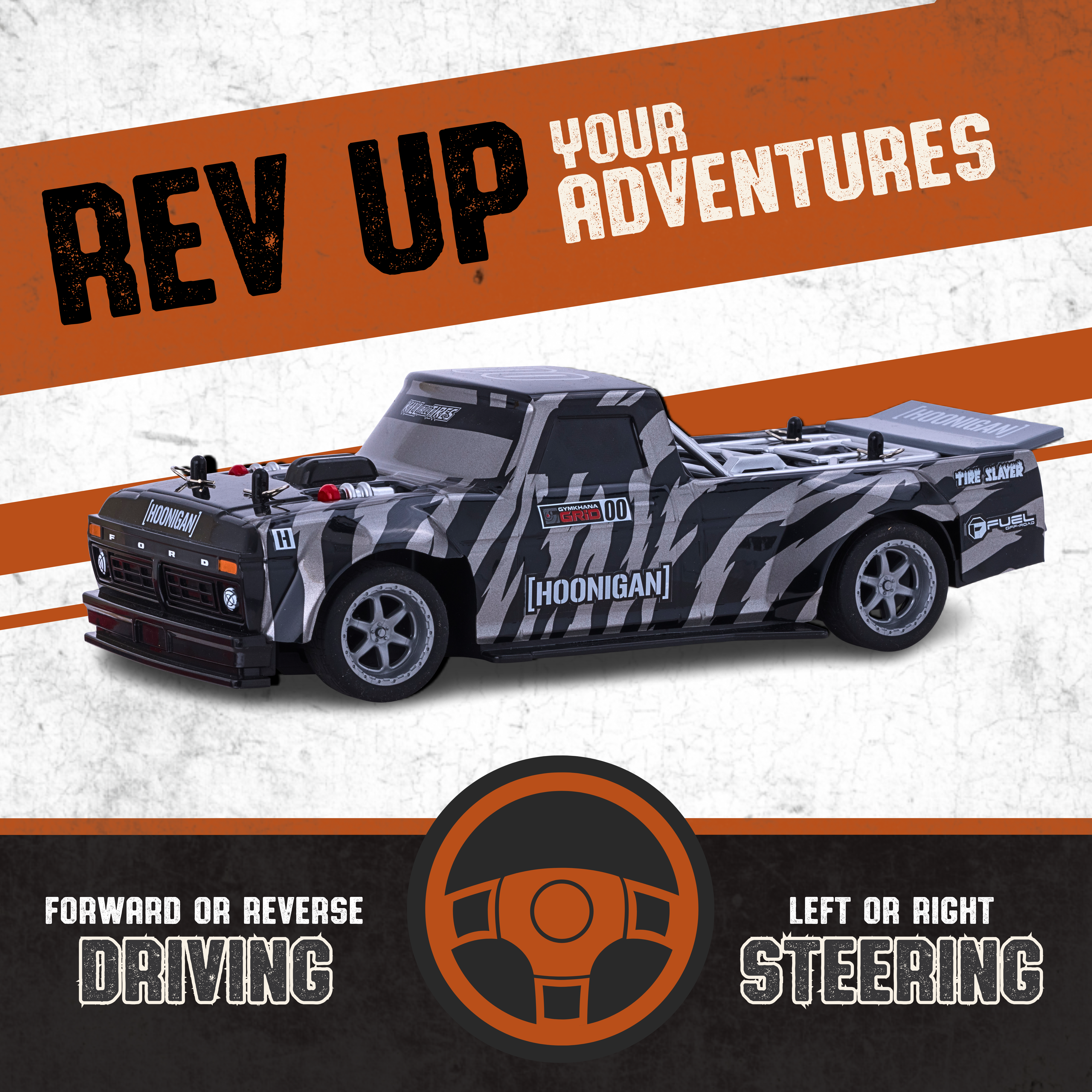 Ford F150 Hoonitruck 1:32 RC Car