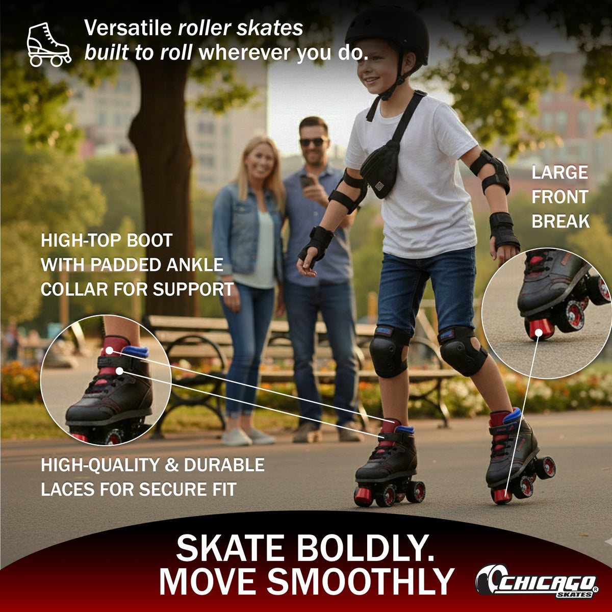 Chicago Skates Sidewalk Roller Skates