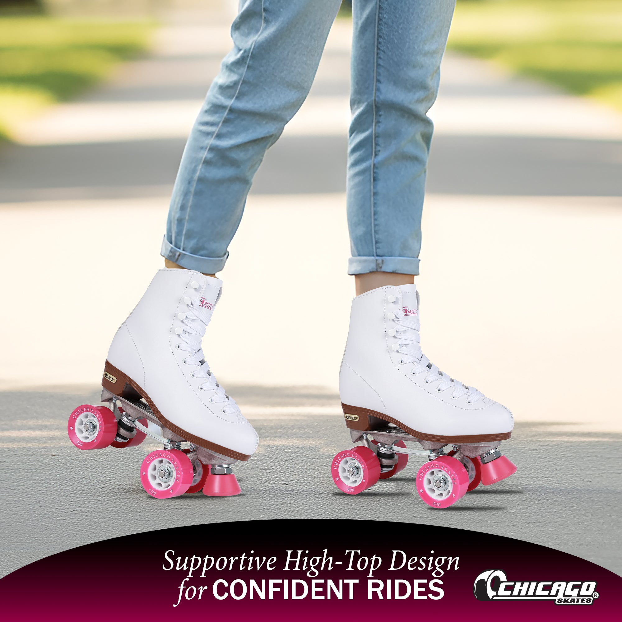 Chicago Quad Rink Roller Skates