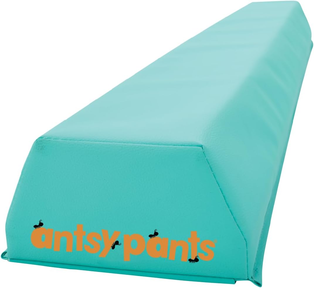 Portable Balance Beam, Anti-Slip Gymnastics Equipment, 200lb Capacity - Aqua