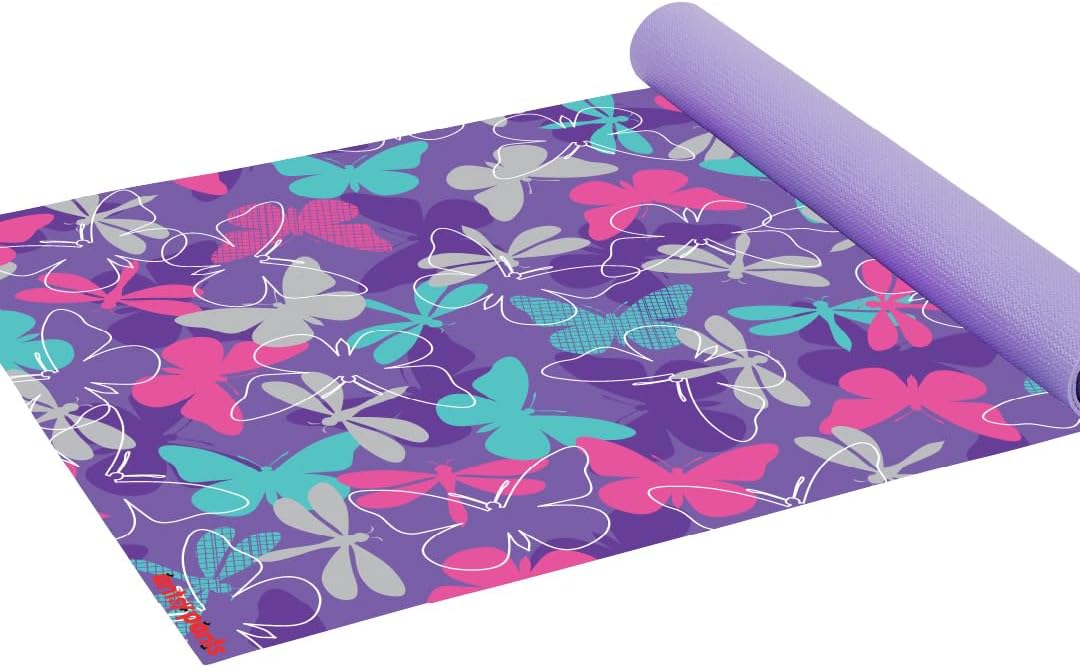 Antsy Pants Kids Yoga Mat - Yoga Mat for Kids, Yoga Mats for Home Workout