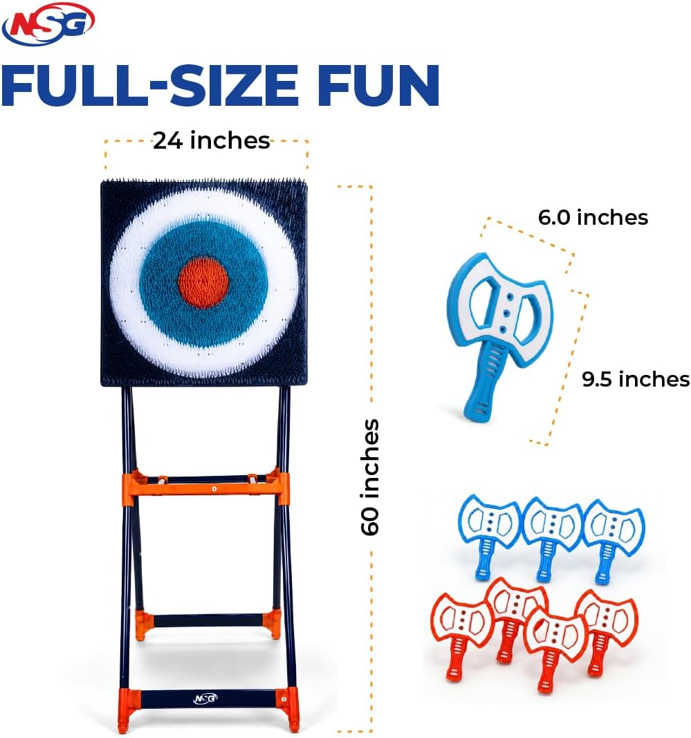 Axe Throw Target Game Set