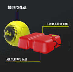 Swingball Reflex Soccer All-Surface Training Aid, Master Ball Control & Quick Reflexes – The Ultimate Solo Soccer Trainer!
