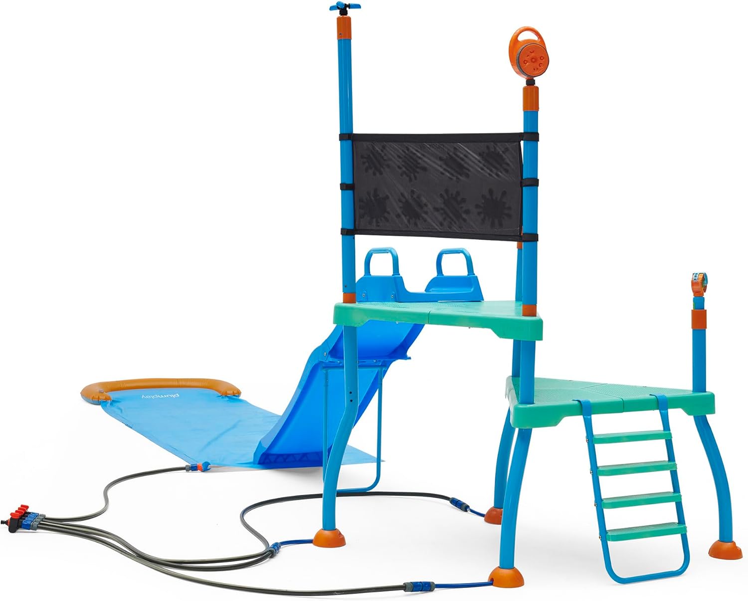 Plum Play Kids Outdoor Water Slide Play Equipment (Shower Tower)