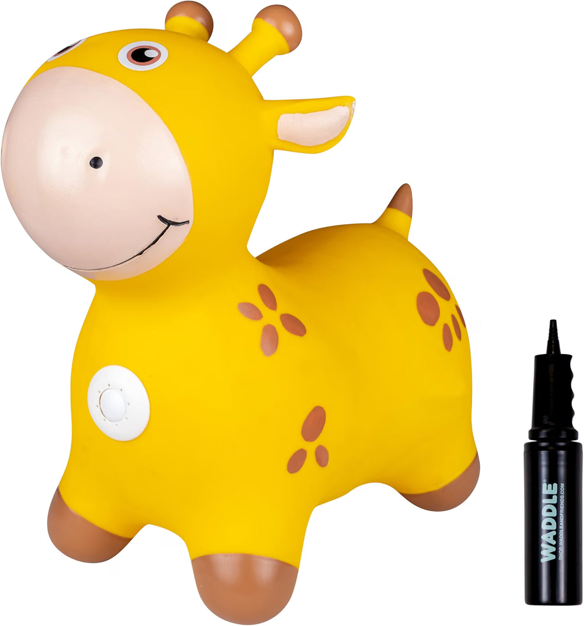 Waddle Bouncy Animal Hopper, Inflatable Riding Toy, Ages 2+