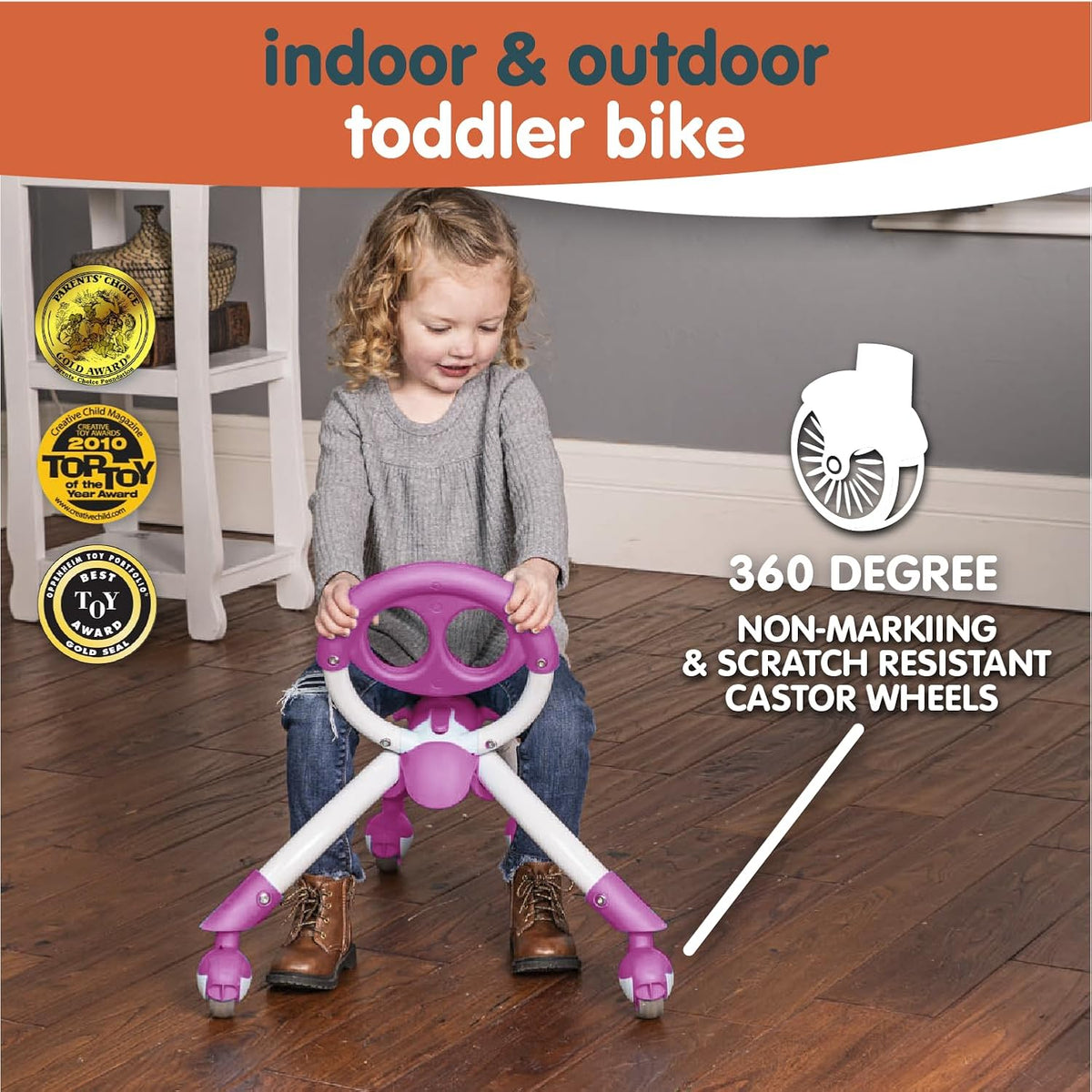 YBIKE Pewi Elite Walking/Ride On Toy