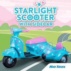 6V Starlight Scooter with Sidecar