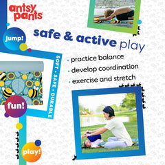 Antsy Pants Kids Yoga Mat - Yoga Mat for Kids, Yoga Mats for Home Workout