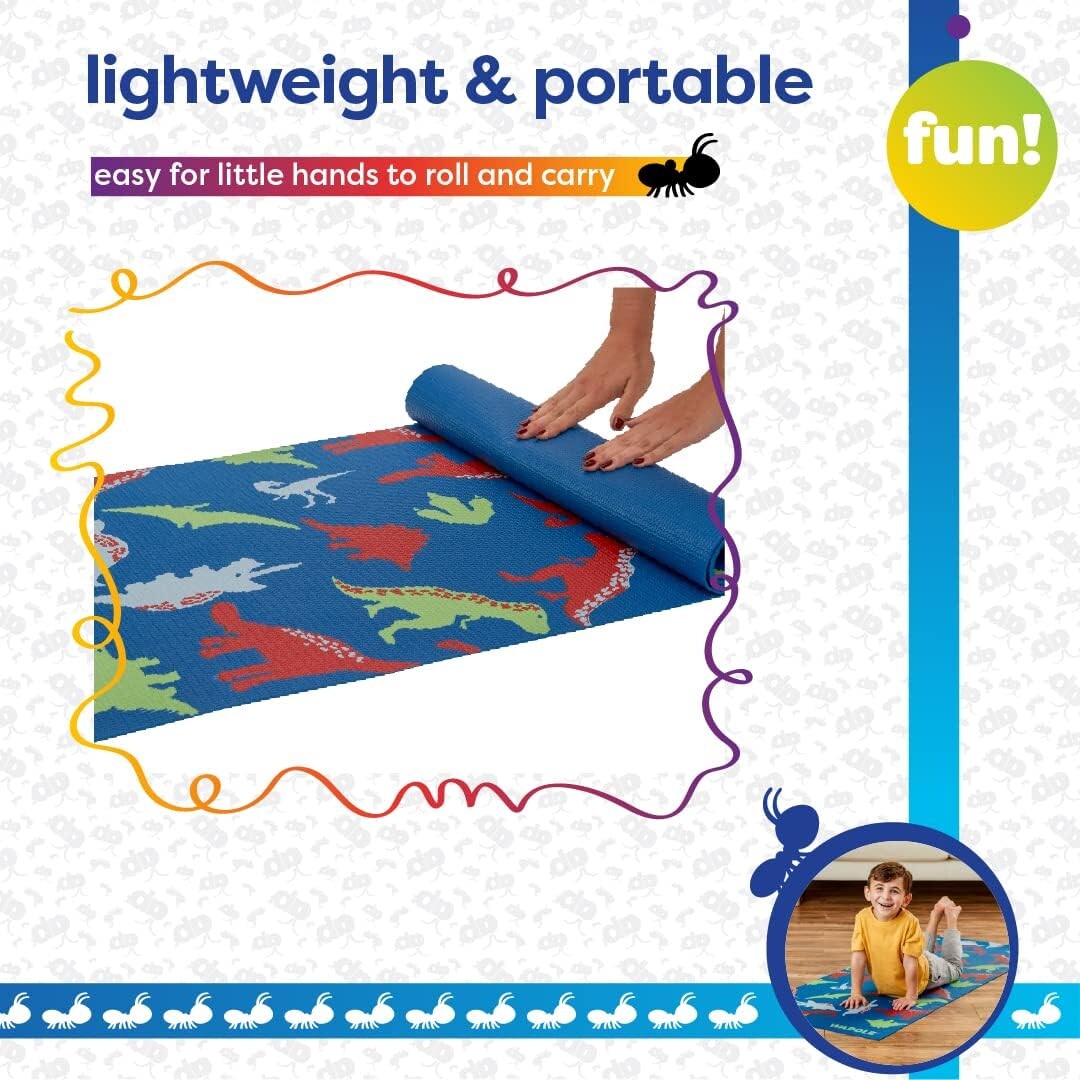 Antsy Pants Kids Yoga Mat, Non-Slip, 60" x 24", 3mm