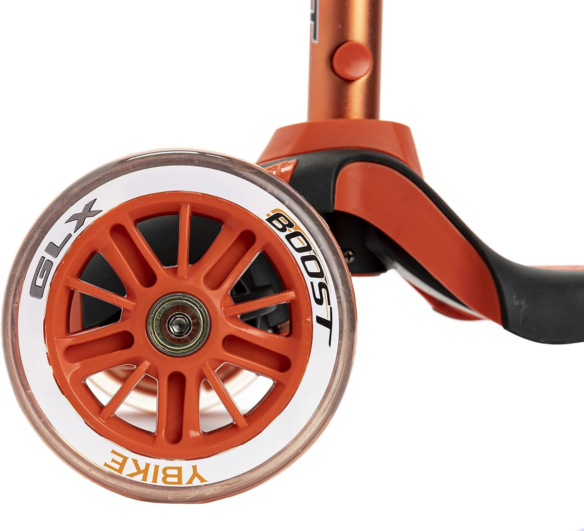 YBIKE GLX Boost Kids Scooter, Adjustable Steering & Handlebar Height