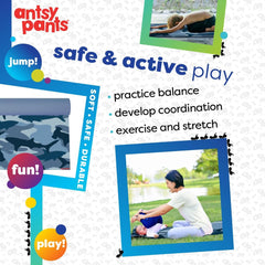Antsy Pants Kids Yoga Mat - Yoga Mat for Kids, Yoga Mats for Home Workout