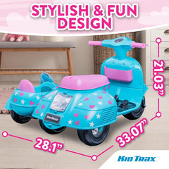 6V Starlight Scooter with Sidecar