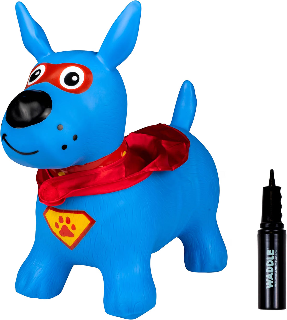 Waddle Bouncy Animal Hopper, Inflatable Riding Toy, Ages 2+