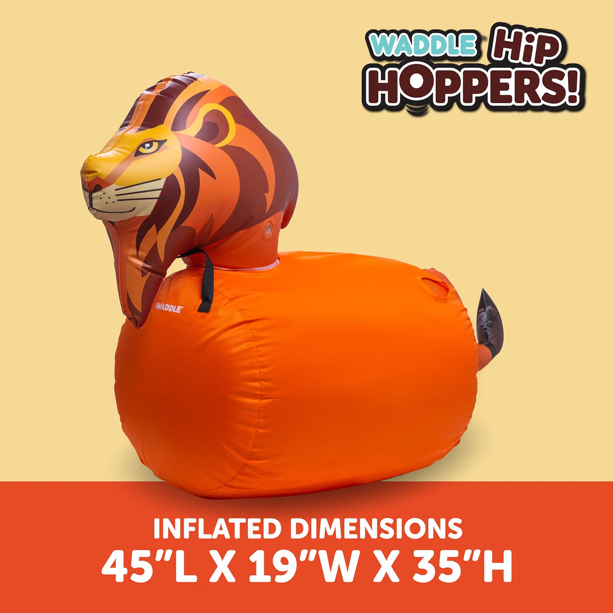Waddle Large Hip Hopper Inflatable Bouncer, Ages 5+