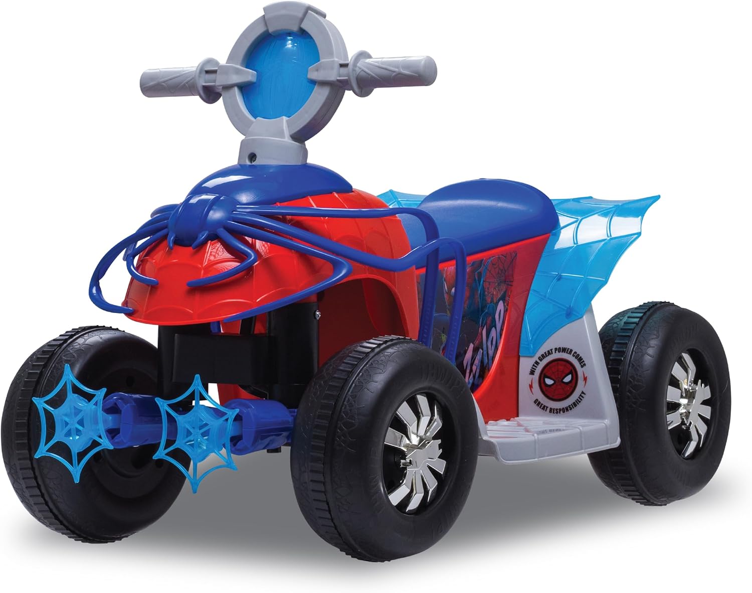 Kid Trax Toddler Marvel's Spider-Man Premium Toddler Quad Ride-On