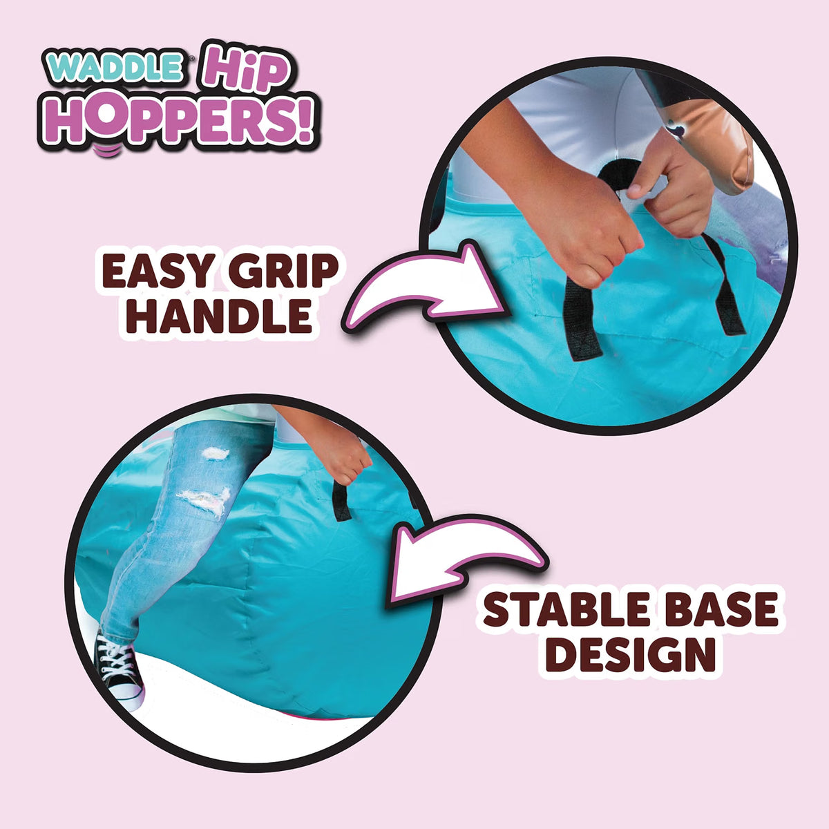 Waddle Large Hip Hopper Inflatable Bouncer, Ages 5+