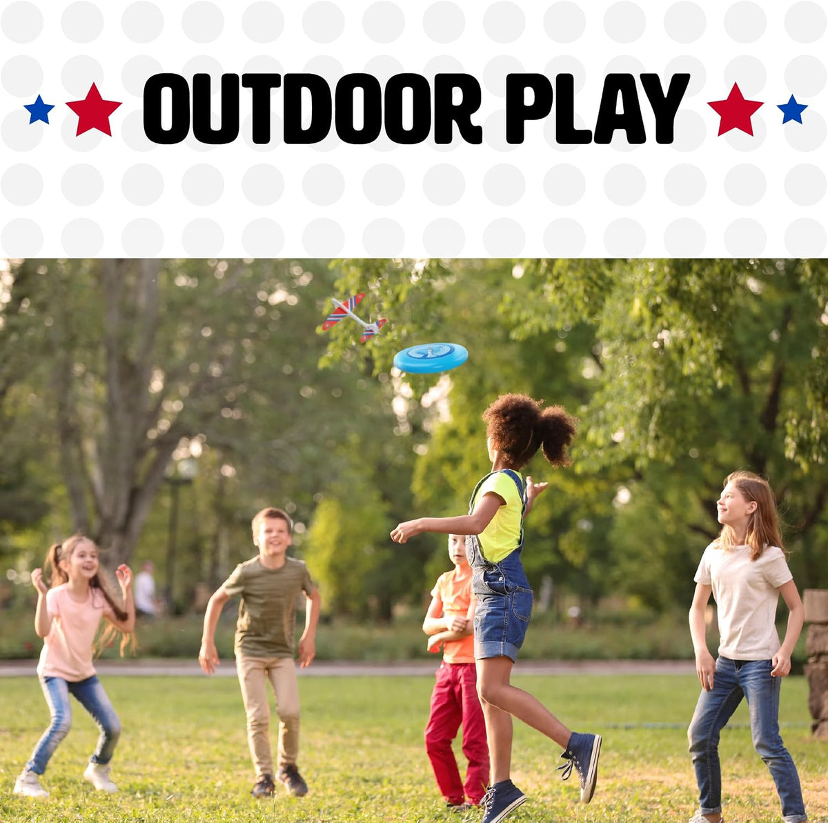 Sky High Flyer Flying Disc Airplane Launcher Toy, Ages 8+