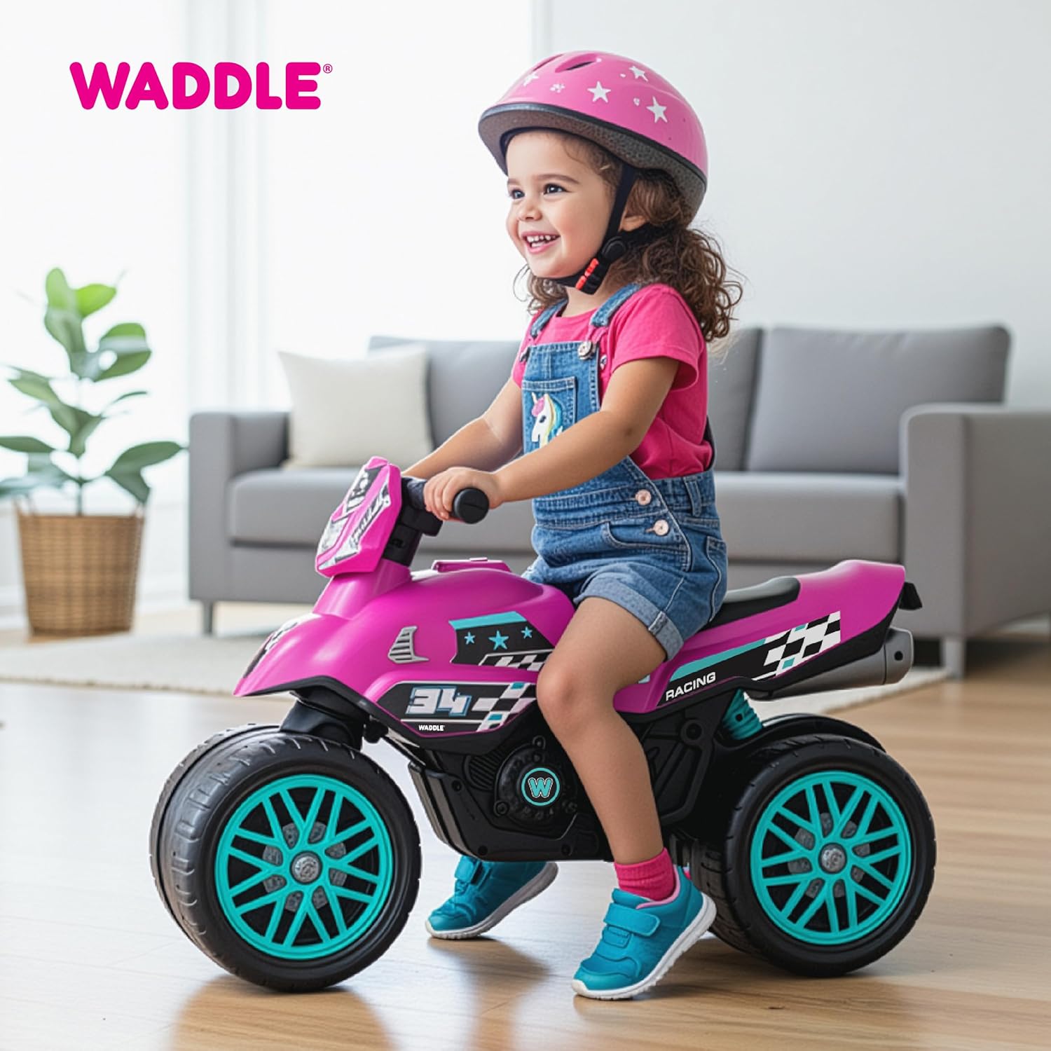 Waddle Kids Motorcycle Balance Bike