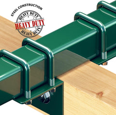 Heavy Duty Swingset Conversion Bracket, No Tree, No problem