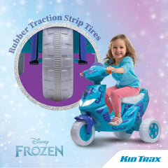 Kid Trax 6V Disney Frozen Kids Scooter Ride On Toy