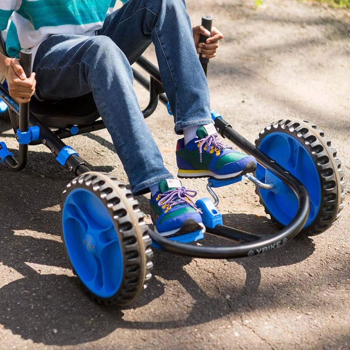Explorer Pedal Car, 3-Wheel Go-Kart, Ages 4+, 155lb Capacity