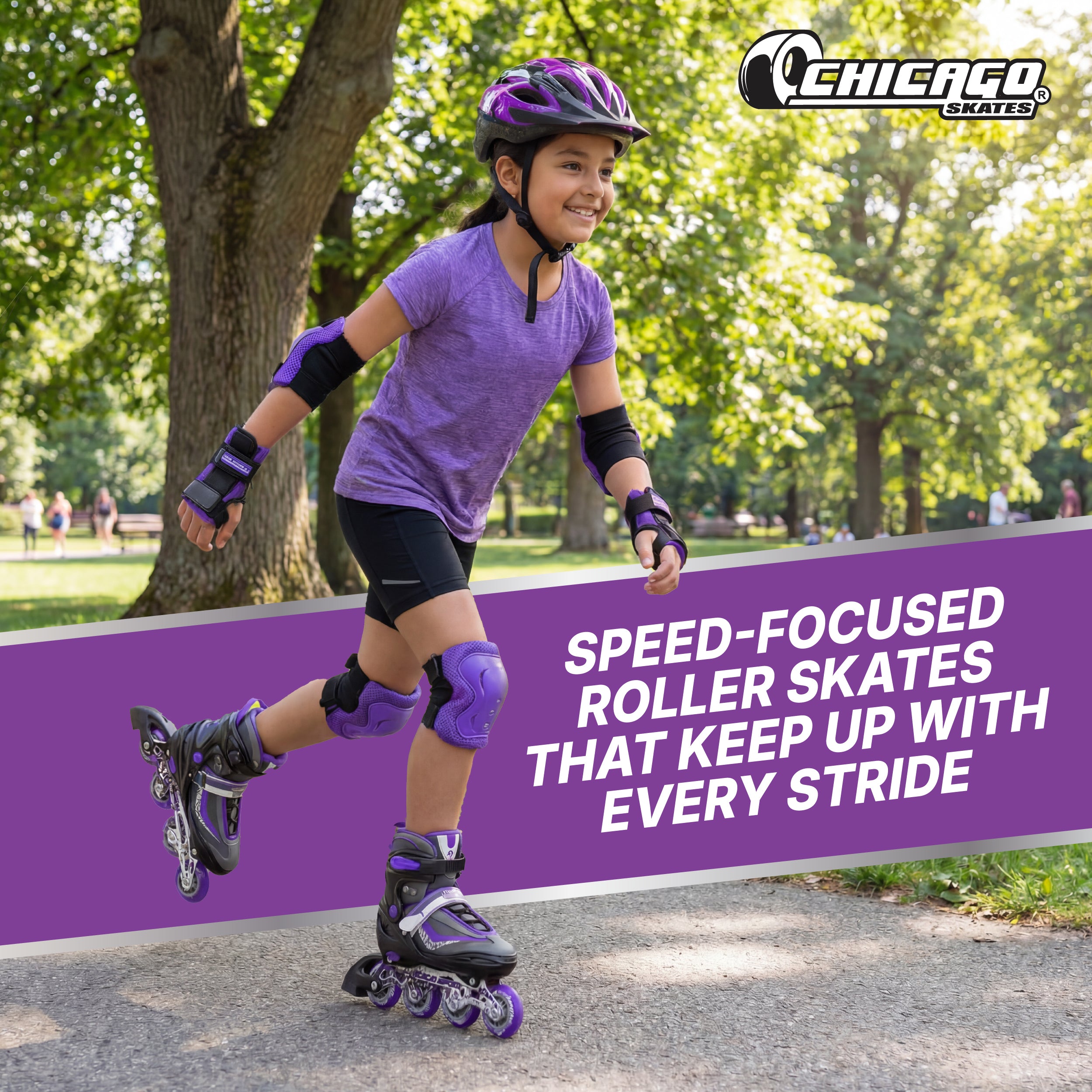 Chicago Boys Adjustable Inline Skates