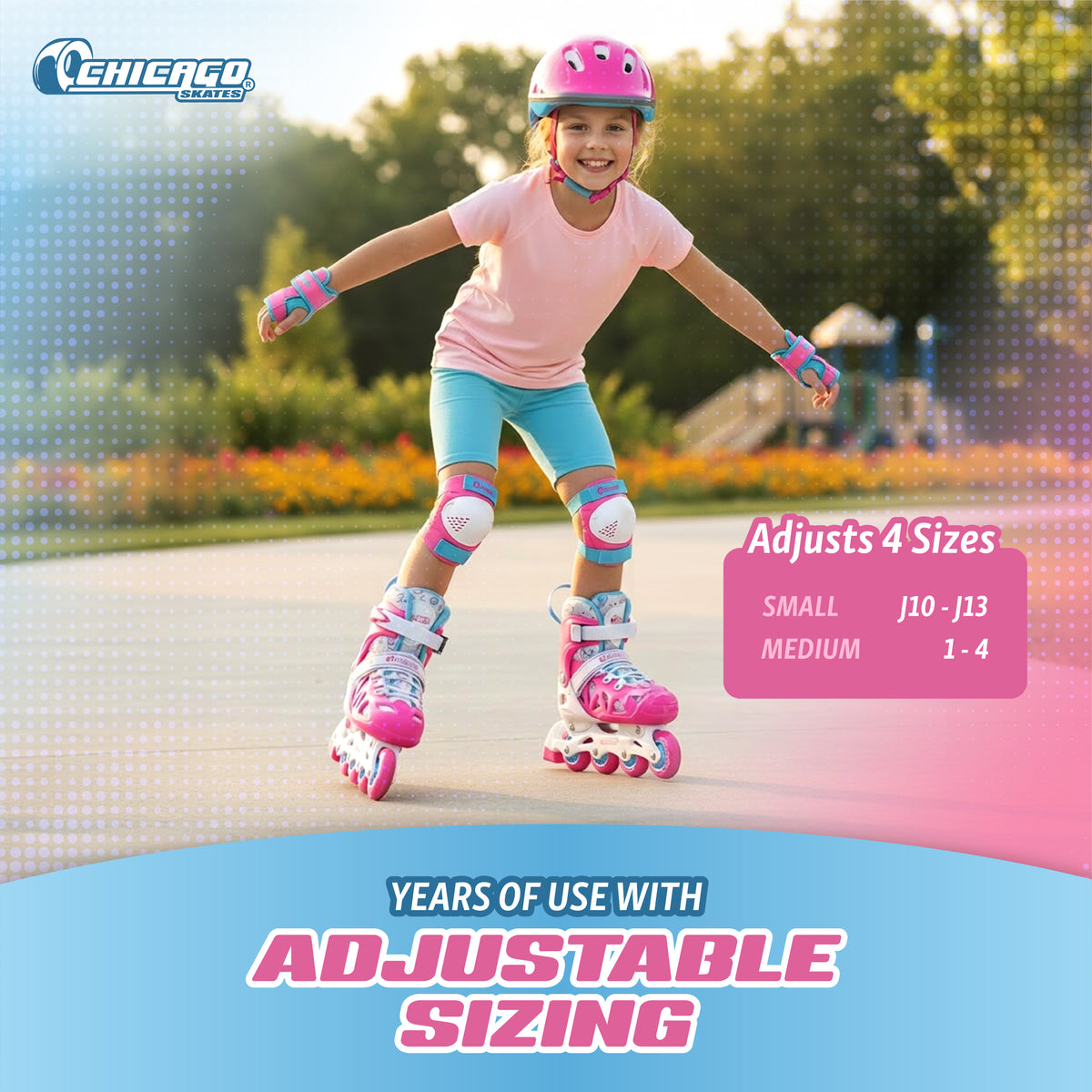 Chicago In Line Training Skate Combination Set