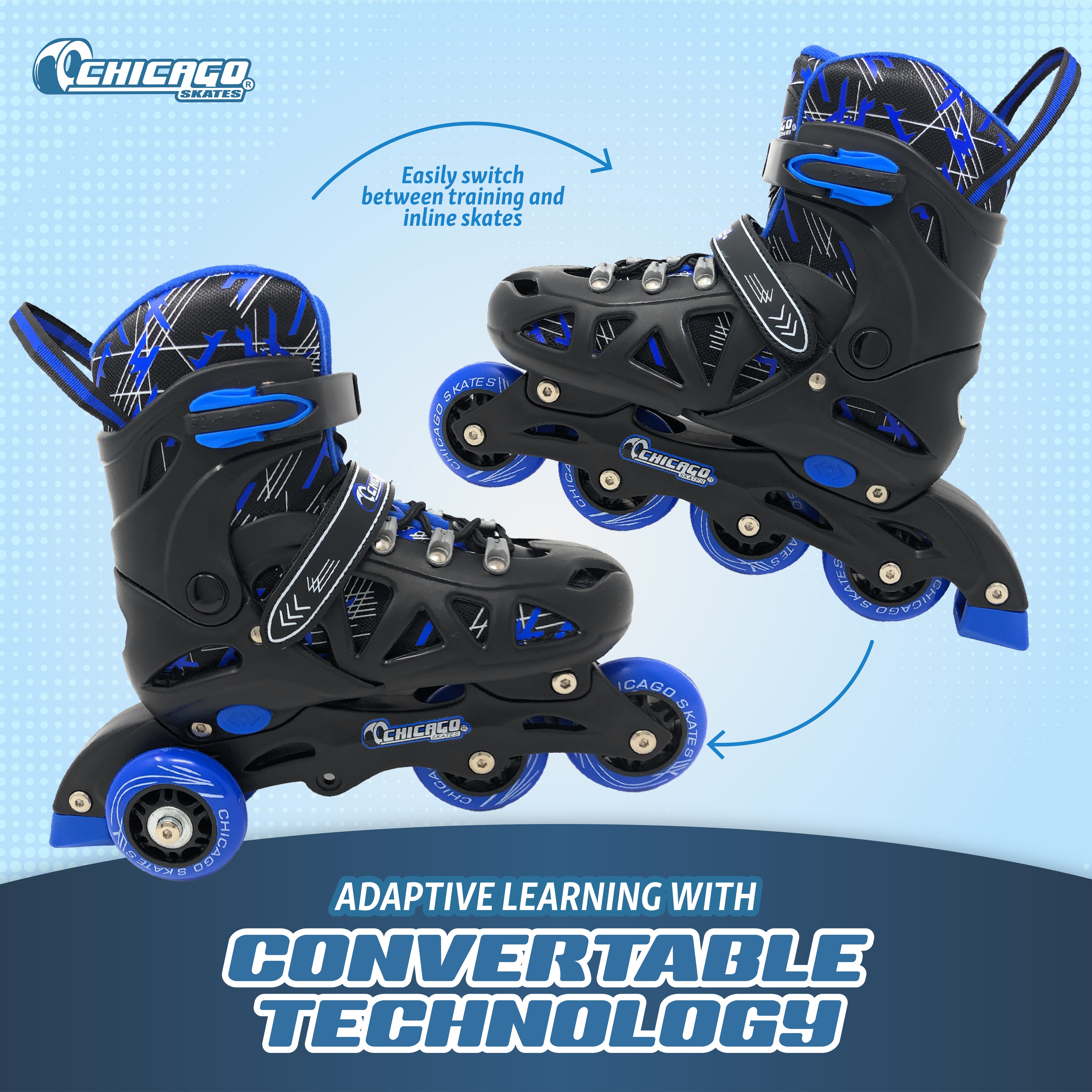 Chicago In Line Training Skate Combination Set