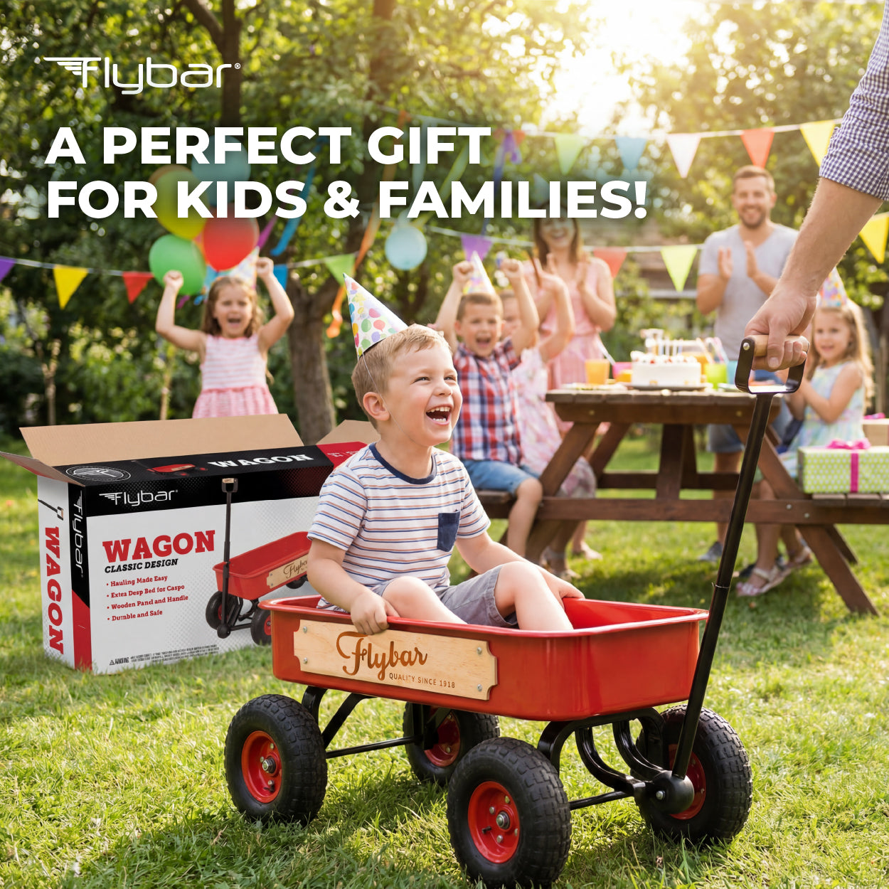 Flybar Red Wagon