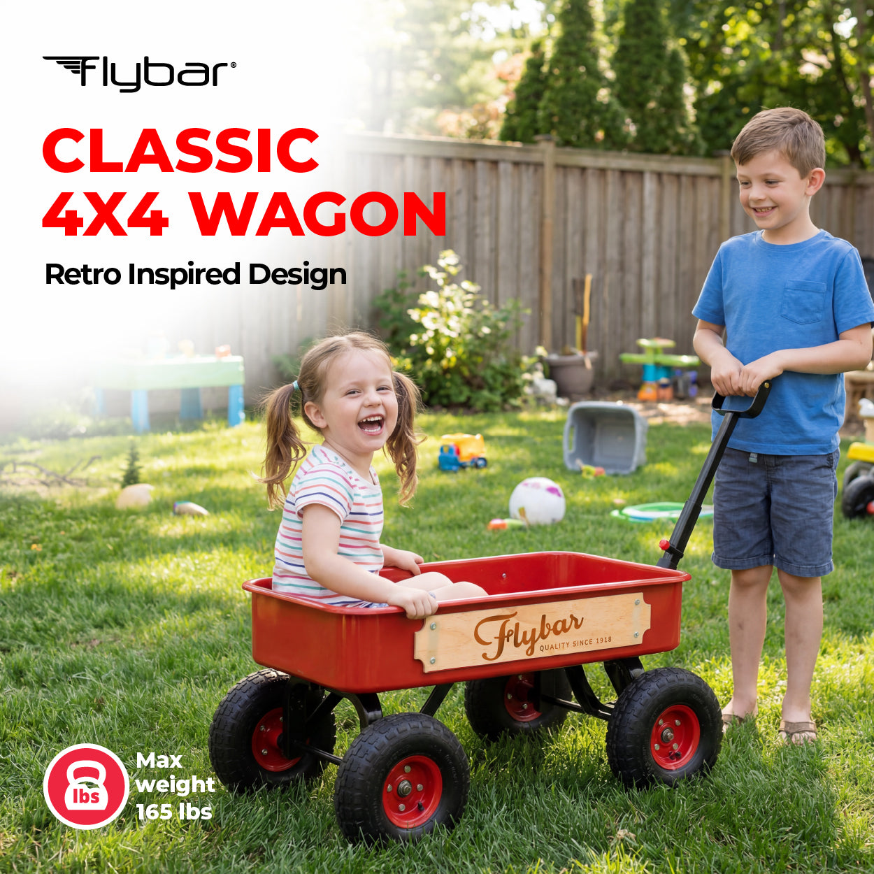 Flybar Red Wagon