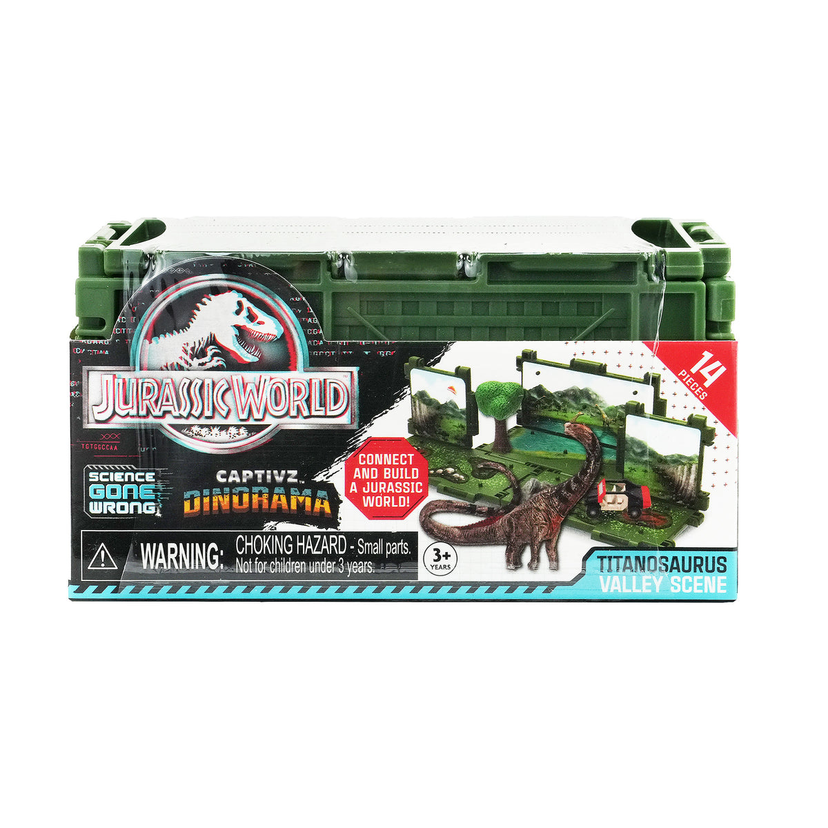 Jurassic World Dinorama Dinosaur Toys Playset for Kids Ages3+