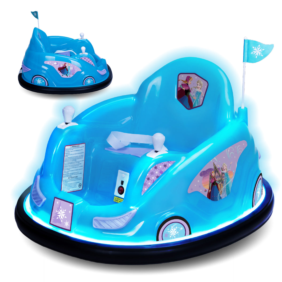 Kid Trax Disney 6V V2 Glow Bumper Car
