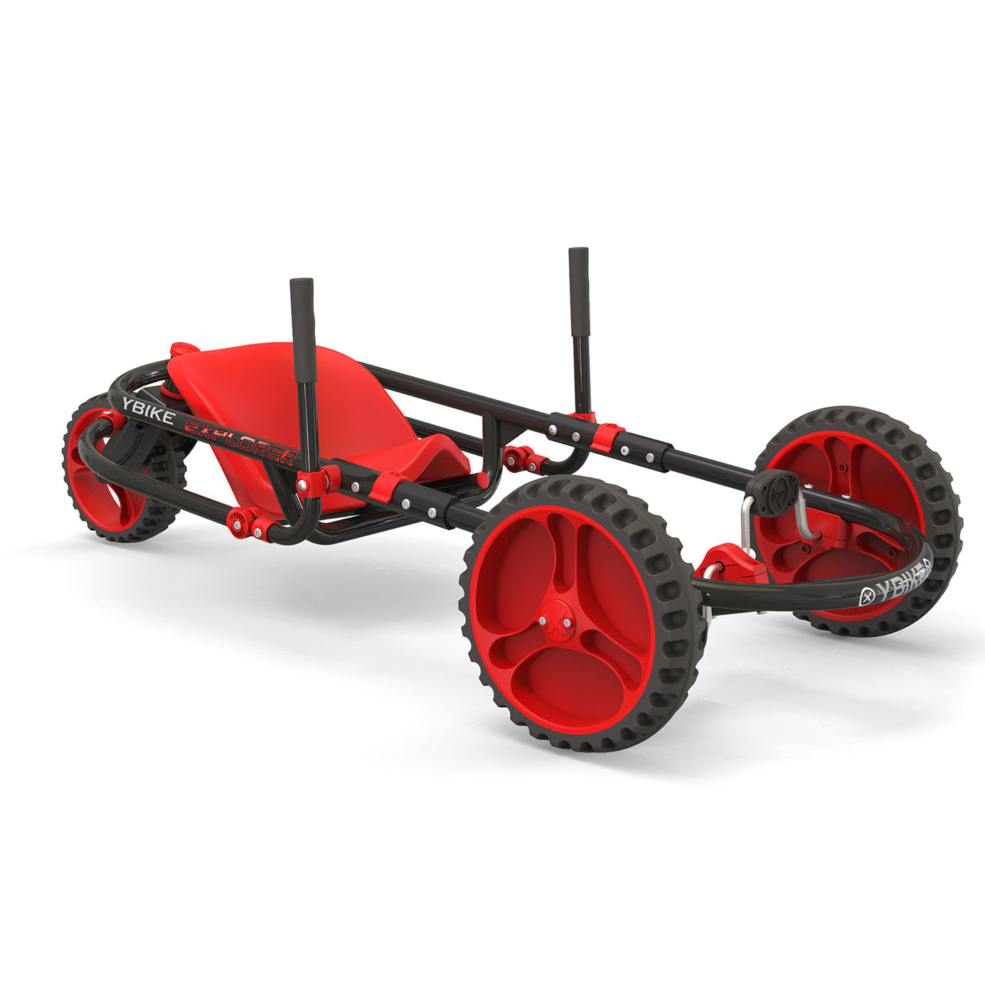 YBIKE Pedal car Explorer 3.0 Go Kart Flybar