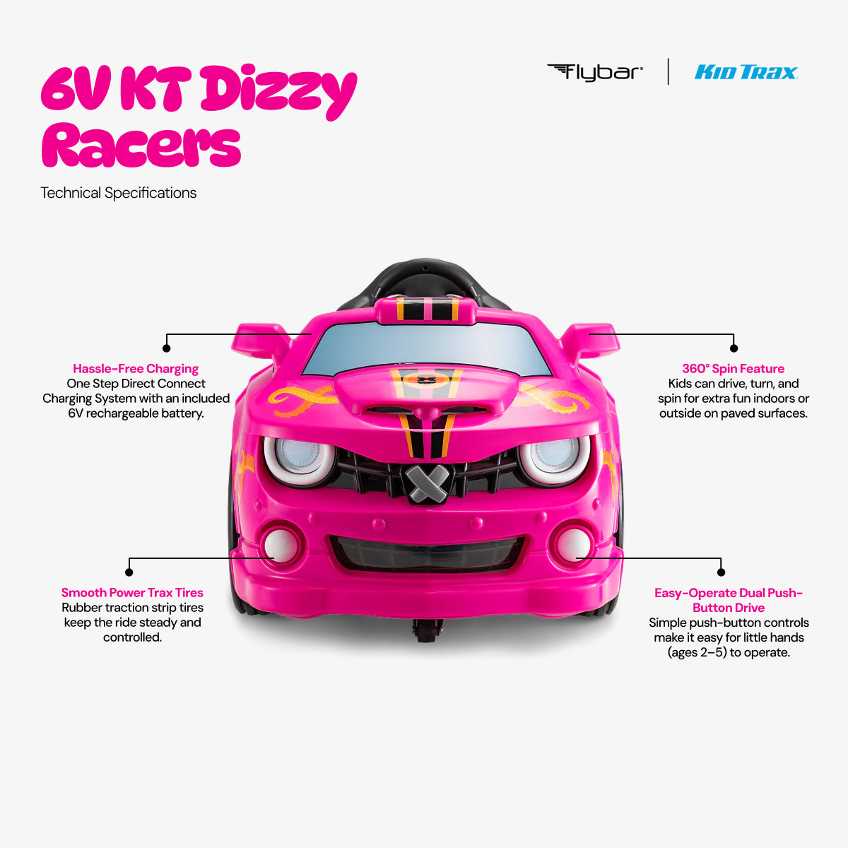 6V KT Dizzy Racers -test