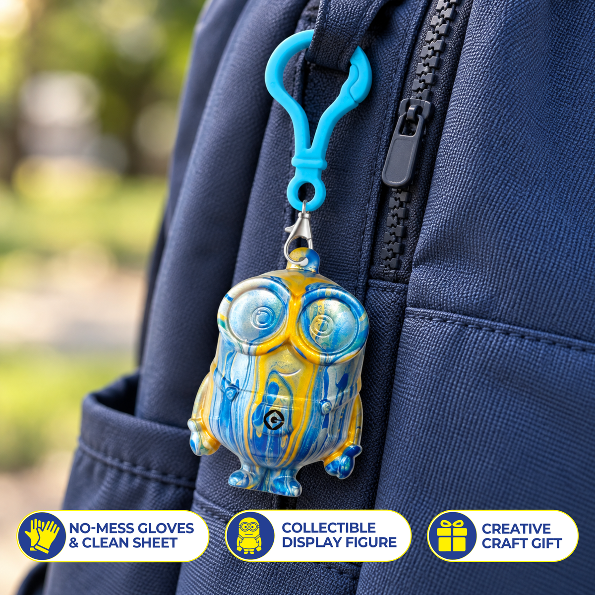 Pour Palz Bear Keychain