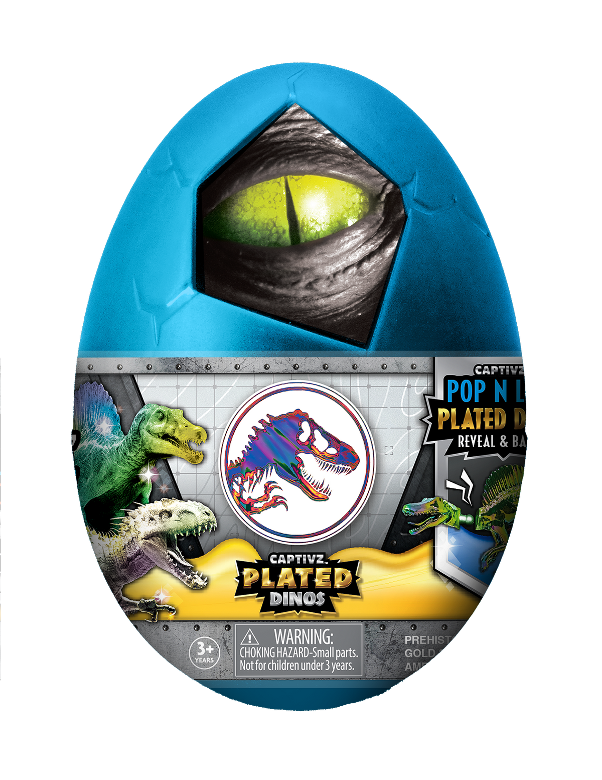 Jurassic World Captivz Surprise Egg Playset for Kids Ages 3+