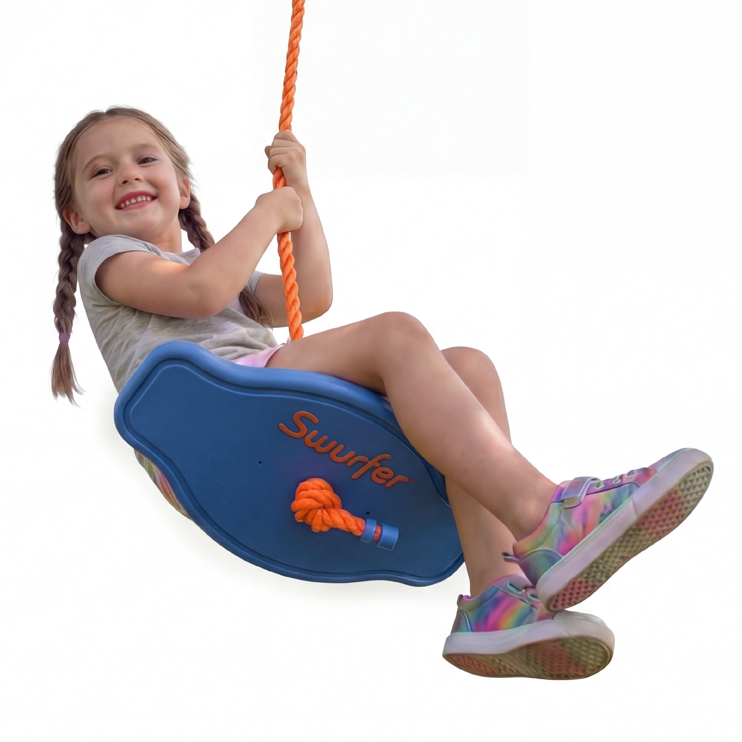 Swurfer Tree Swing - Plastic Swing Sets for Backyard, Outdoor Swing - Swingset Outdoor for Kids, Easy Installation