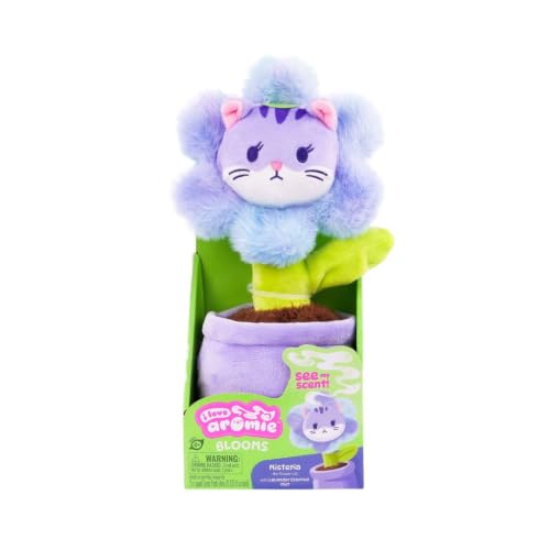 I love Aromie Blooms Potted Flower Stuffed Animal, Plush Toy with Visible Mist & Refillable Scent Pods