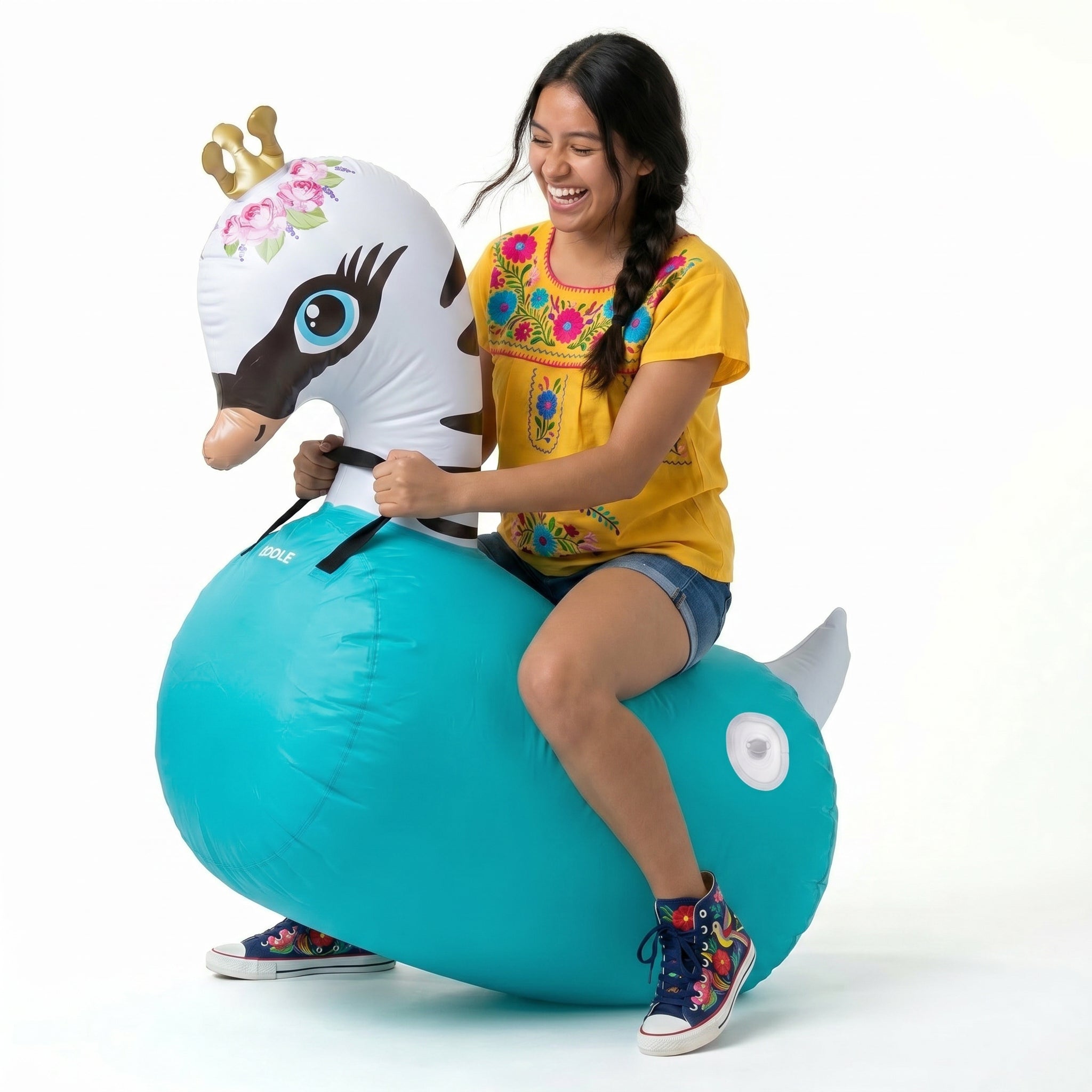 Waddle Large Hip Hopper Inflatable Bouncer, Ages 5+