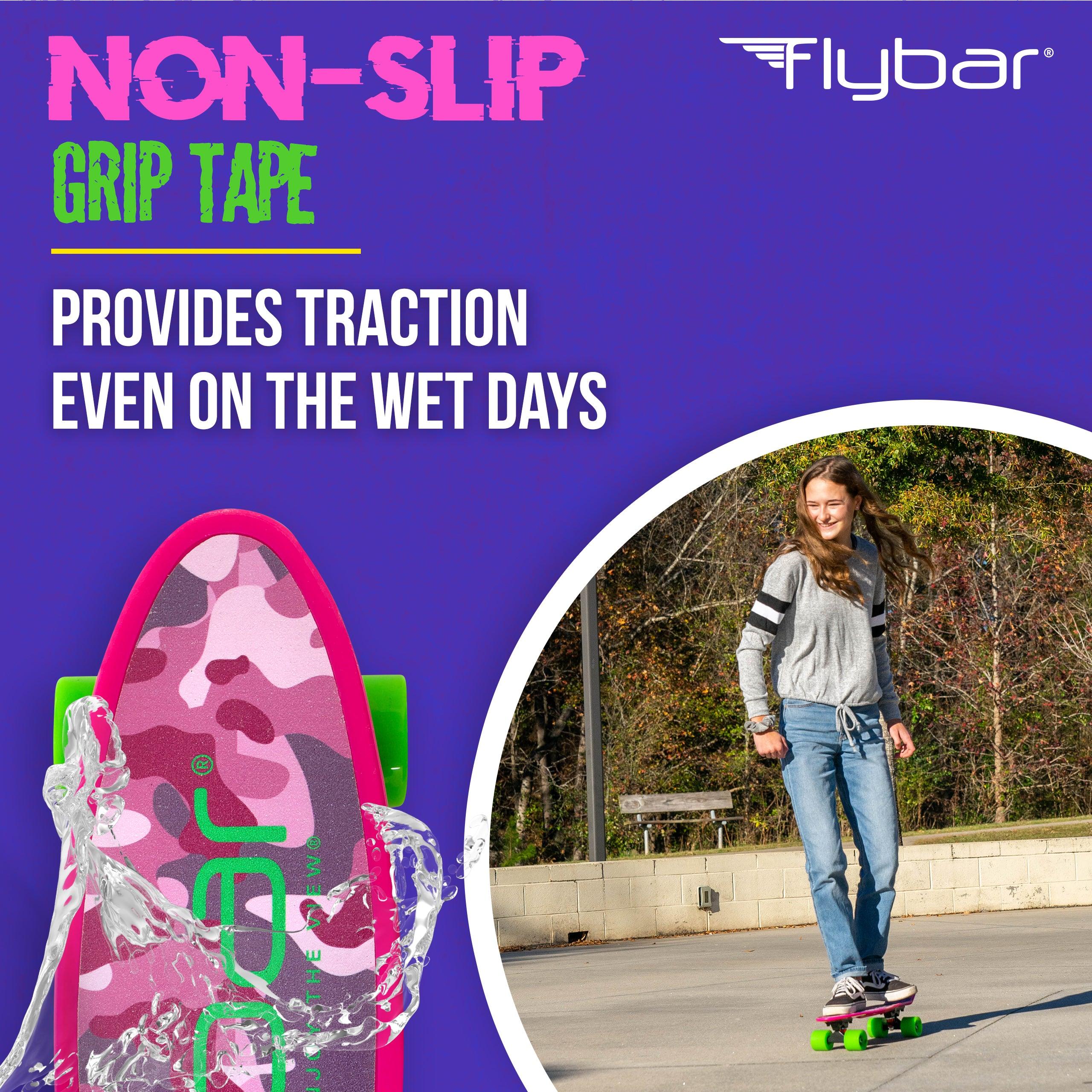 22" Grip Tape Plastic Complete Skateboard - Flybar1