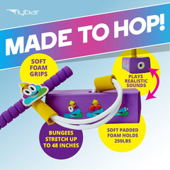 My First Flybar Pogo Stick, Light & Sound Kids Ages 3+ Up to 250lbs