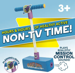 My First Flybar Pogo Stick, Light & Sound Kids Ages 3+ Up to 250lbs