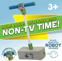 My First Flybar Pogo Stick, Light & Sound Kids Ages 3+ Up to 250lbs