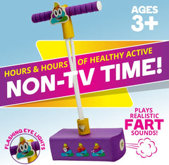 My First Flybar Pogo Stick, Light & Sound Kids Ages 3+ Up to 250lbs