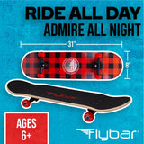 Load image into Gallery viewer, 31" Double Kick Skateboard for Ages 6+