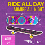 Load image into Gallery viewer, 31" Double Kick Skateboard for Ages 6+