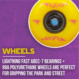 Load image into Gallery viewer, 31" Double Kick Skateboard for Ages 6+