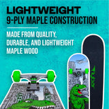 Load image into Gallery viewer, 31" Double Kick Skateboard for Ages 6+