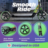 Load image into Gallery viewer, X3M Scooter for Kids Ages 6-12 - Scooters for Teens 12 Years and Up - Adult Scooter with Anti-Shock Suspension - Scooter for Kids 8 Years and Up with 4 Adjustment Levels Handlebar Up to 41 Inches High