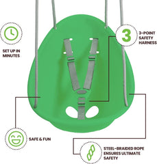 Coconut — Your Baby's First Swing, Safe for Ages 6mo+